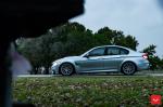 BMW M3 Sedan on Vossen Wheels (HF-2) 2019 года